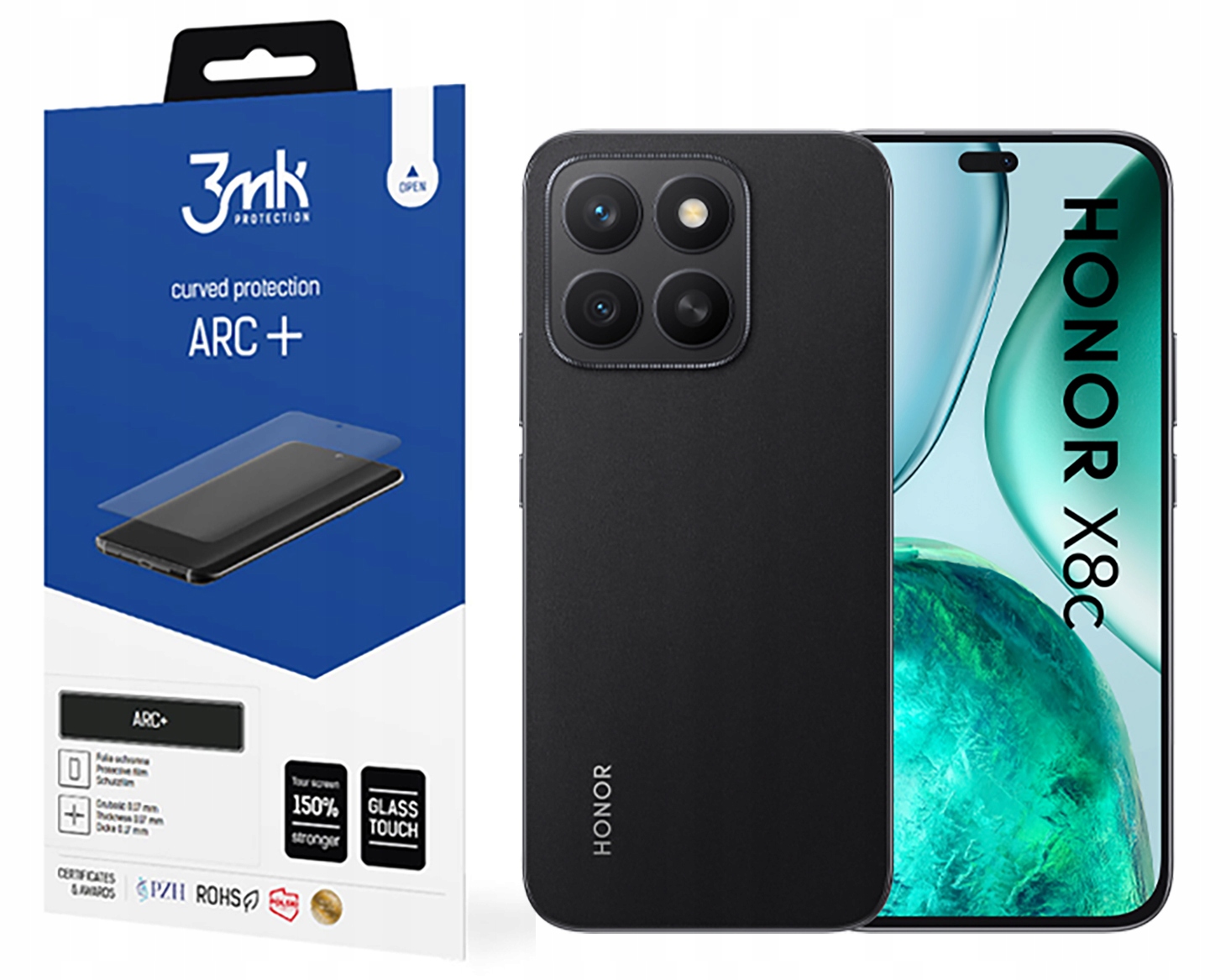 Fólie Arc+ 3MK pro Honor X8c