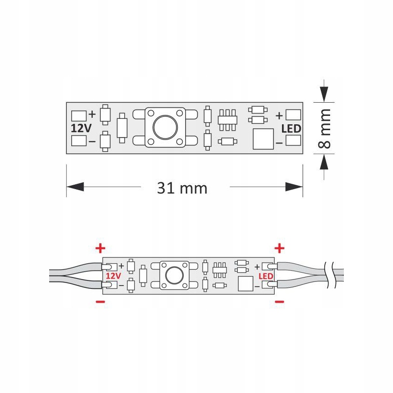 Выключатель выключатель печатная плата для светодиодной ленты тип другой тип