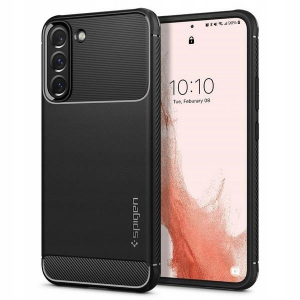 Spigen Rugged Armor Samsung S901 S22czarny/matte black ACS03986-Zdjęcie-0