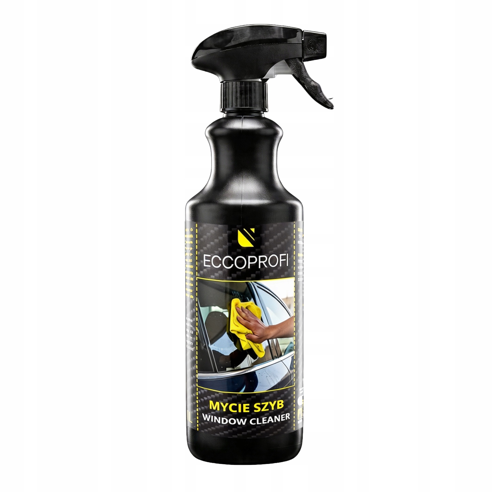 Płyn do szyb auta 1L Środek Eccoprofi bez smug do szyb luster mocny spray