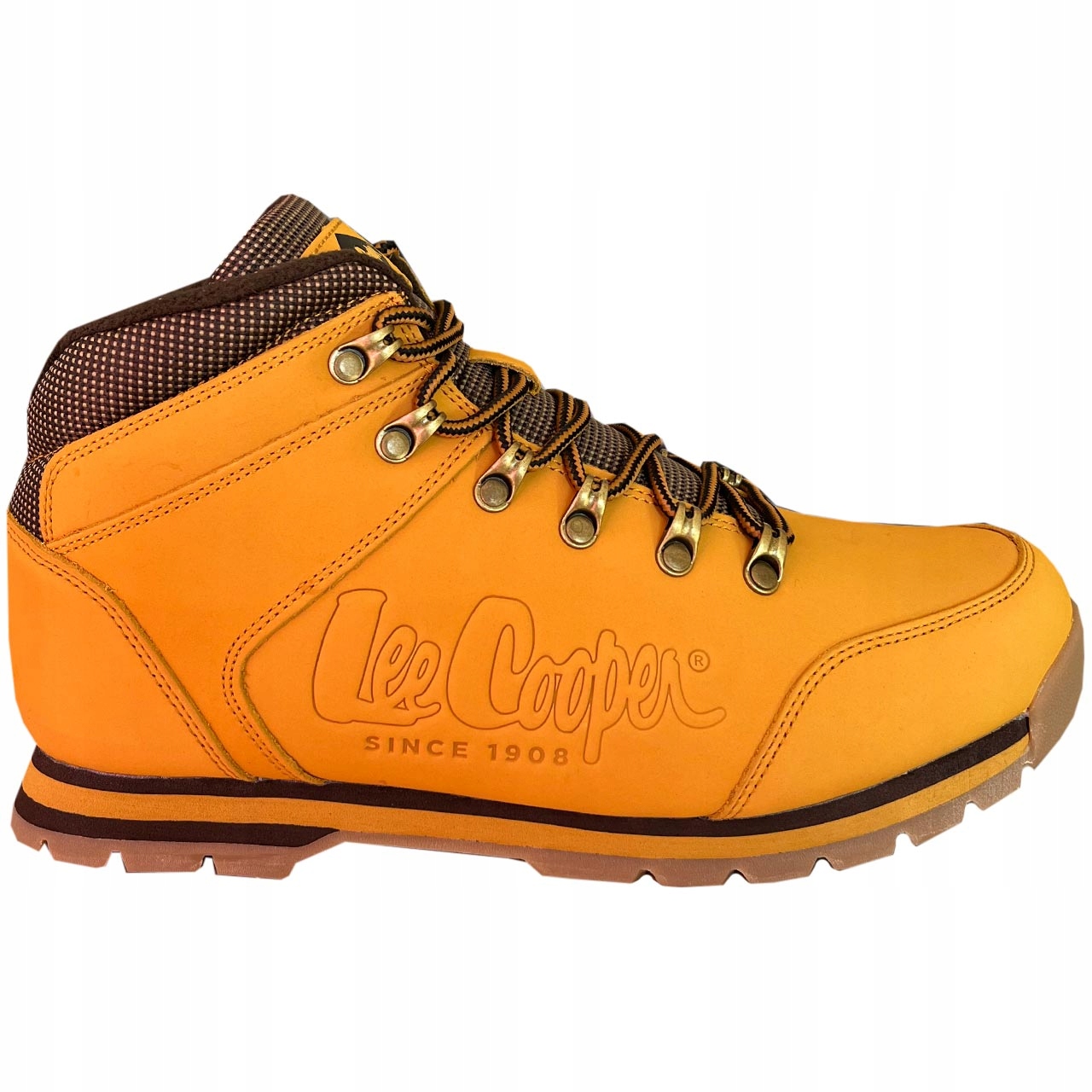 44 Pánské boty Lee Cooper hnědé LCJ-21-01-0706M 44