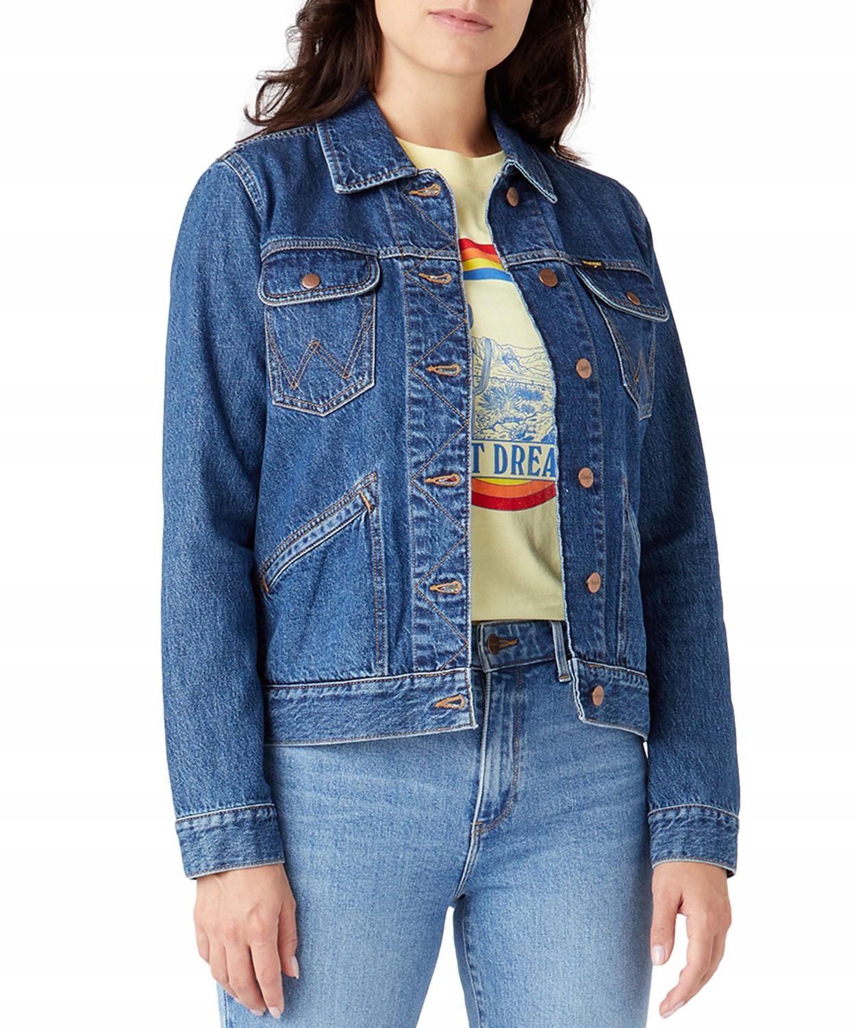 

Katana Wrangler Denim Jacket W405LH53N RiverSton M
