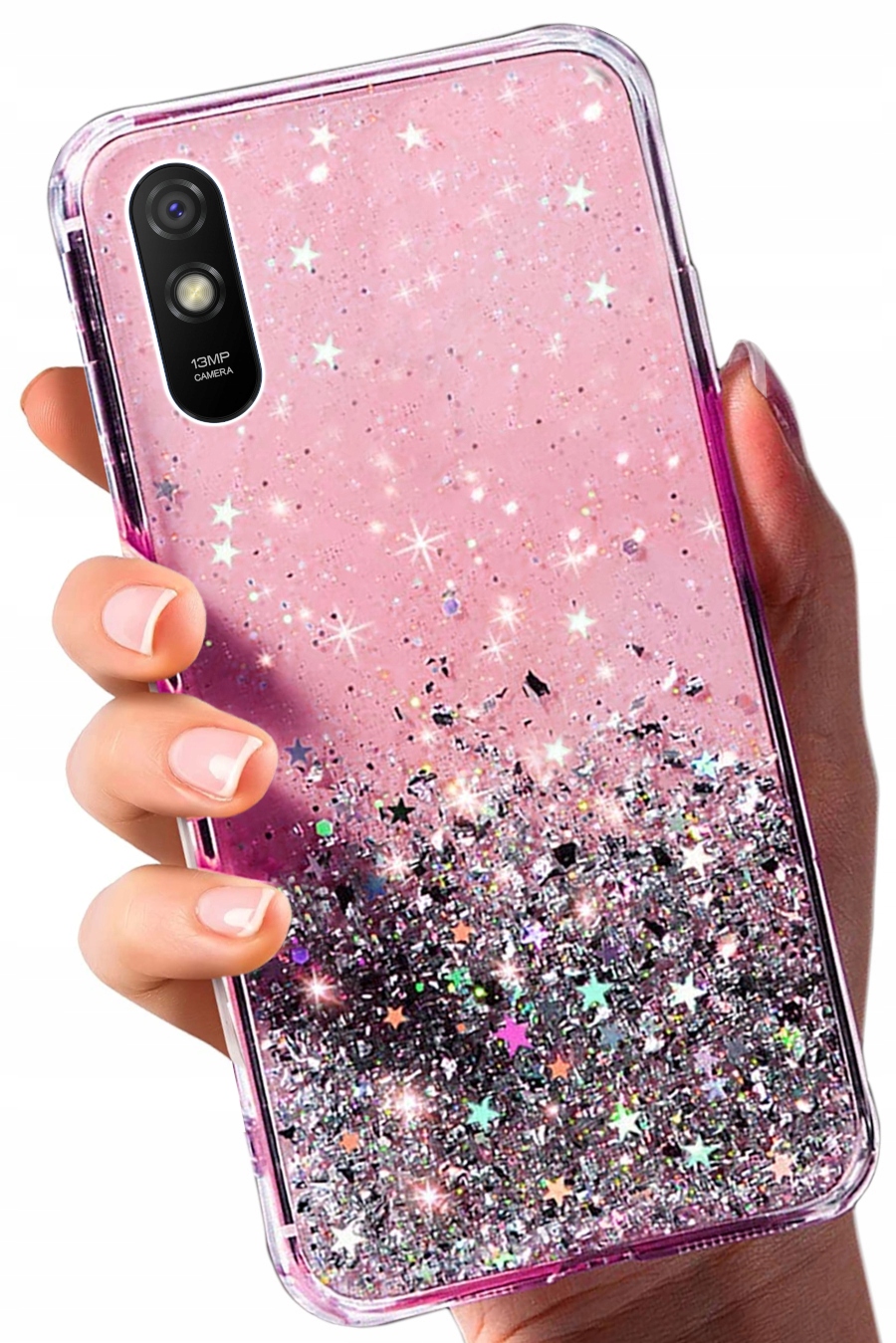 

Etui Glitter Brokat Case Do Redmi 9A