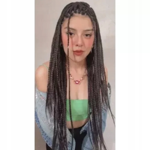 Włosy syntetyczne warkoczyki brąz Soulima 23567 Marka Soulima