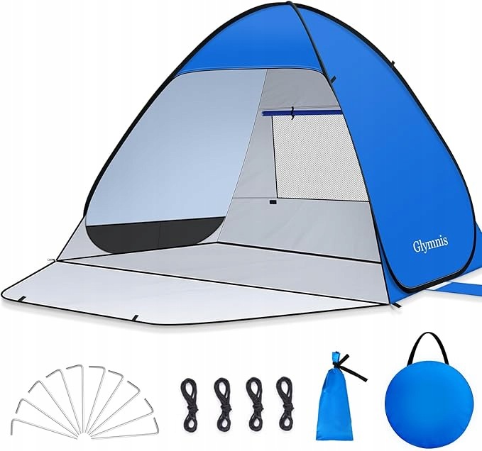 Automatyczny Namiot Plażowy Na Plażę Samorozkładający Popup 175x125x125 CM