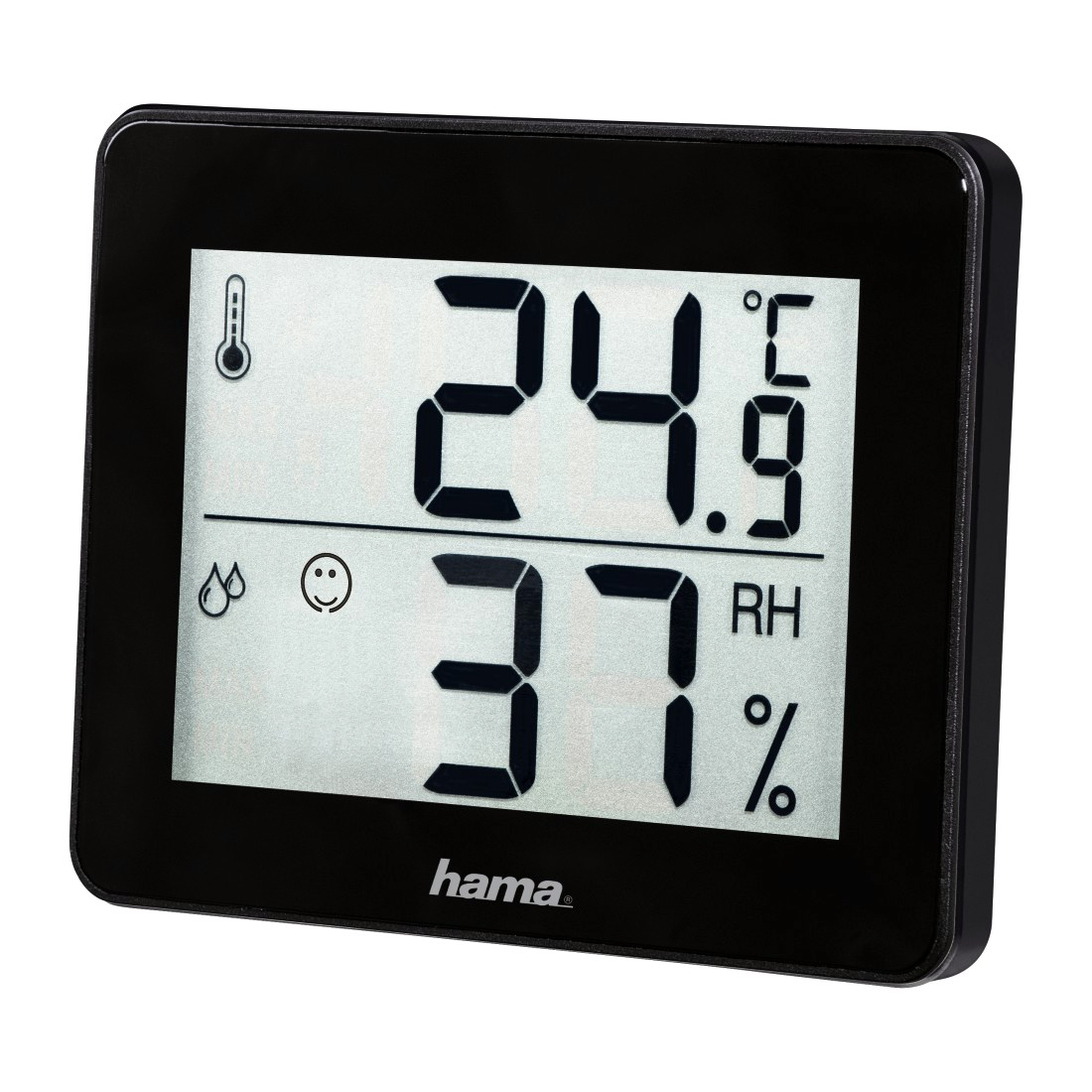 TERMOMETR HIGROMETR TH-130 czarny HAMA