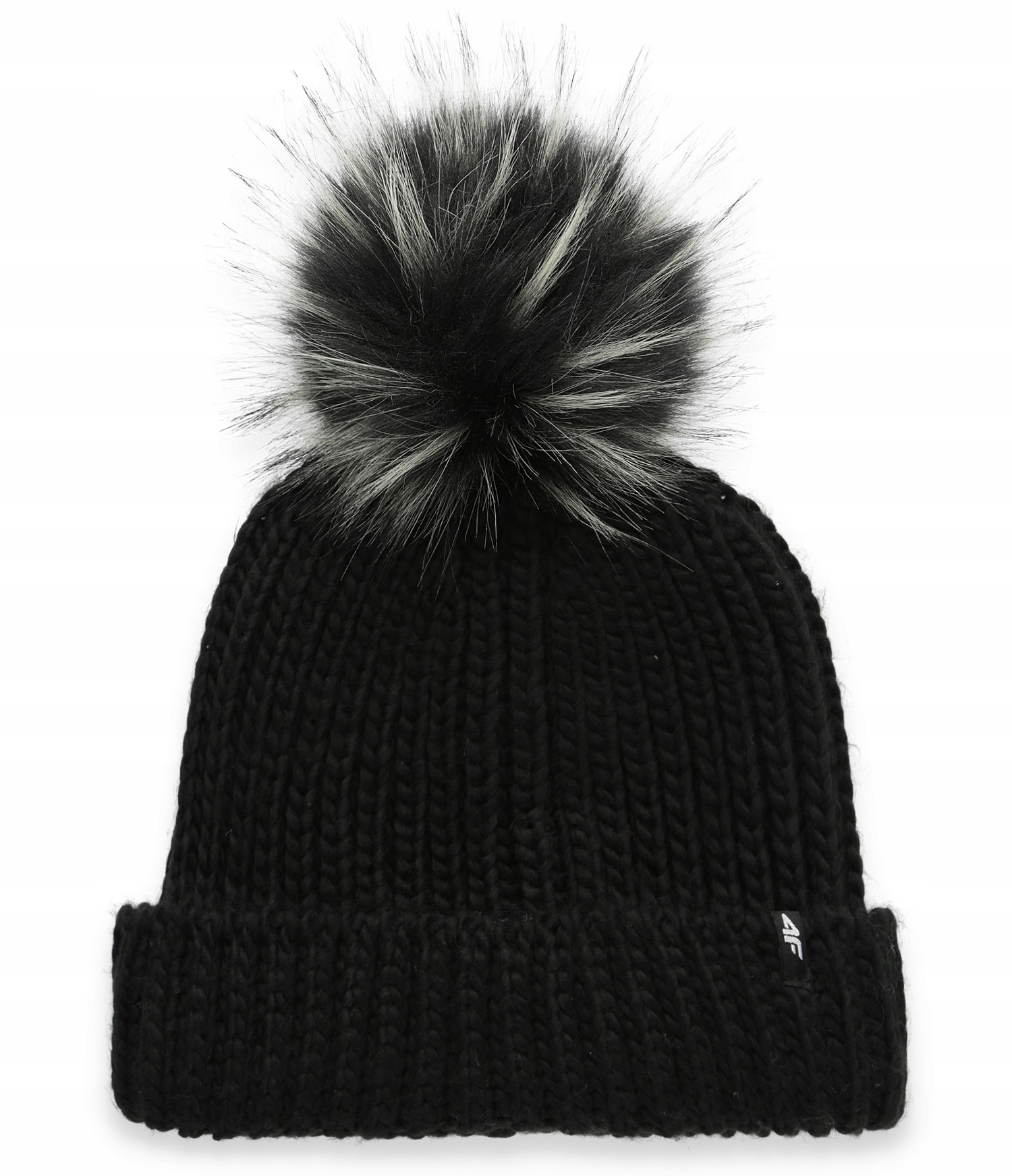 

Czapka damska 4F Zimowa Z Pomponem Z19 CAD073 S/m