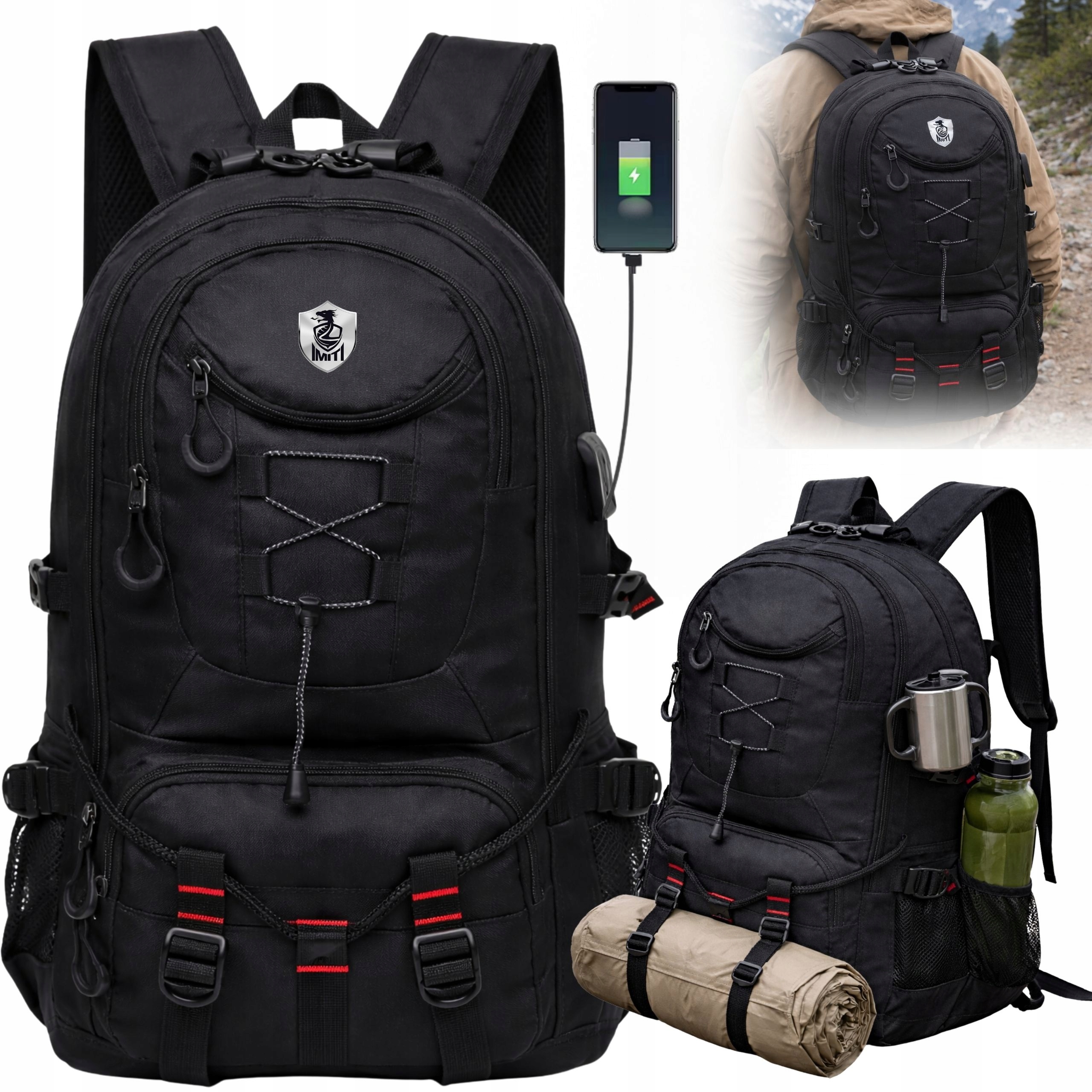 Batoh Horský Trekingový Batoh Do Hor 40 L Dámský Pánský Usb Imiti