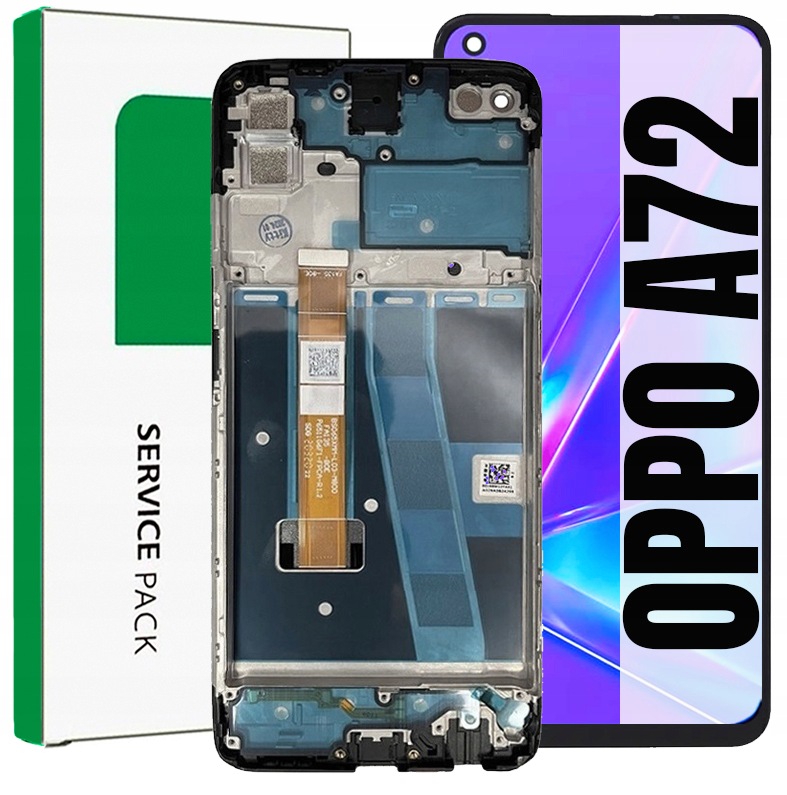 Displej Pro Oppo A72 4G Originál LCD Obrazovka Rámeček