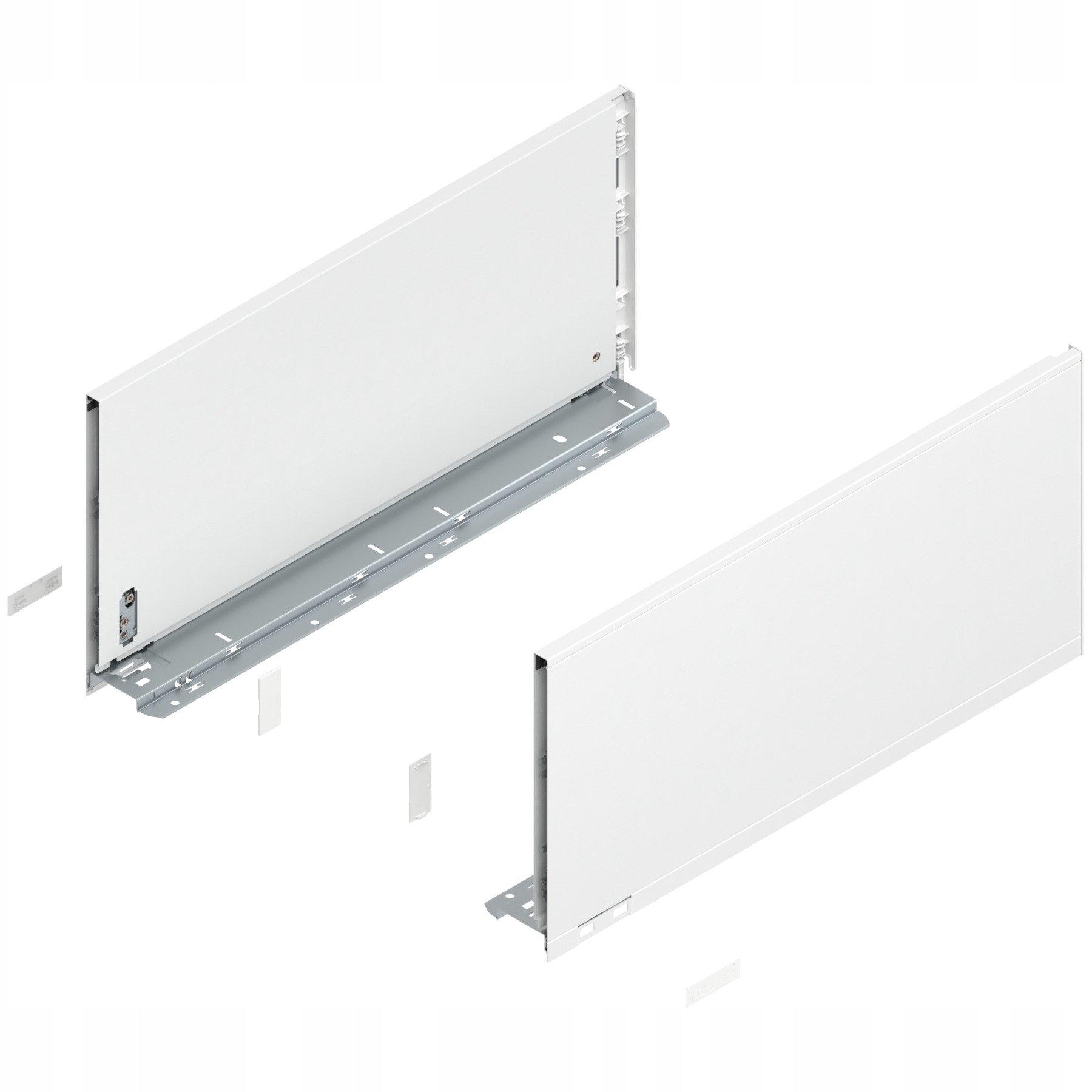 

Blum 770F5002S Boki szuflady Legrabox wys.F dł.500