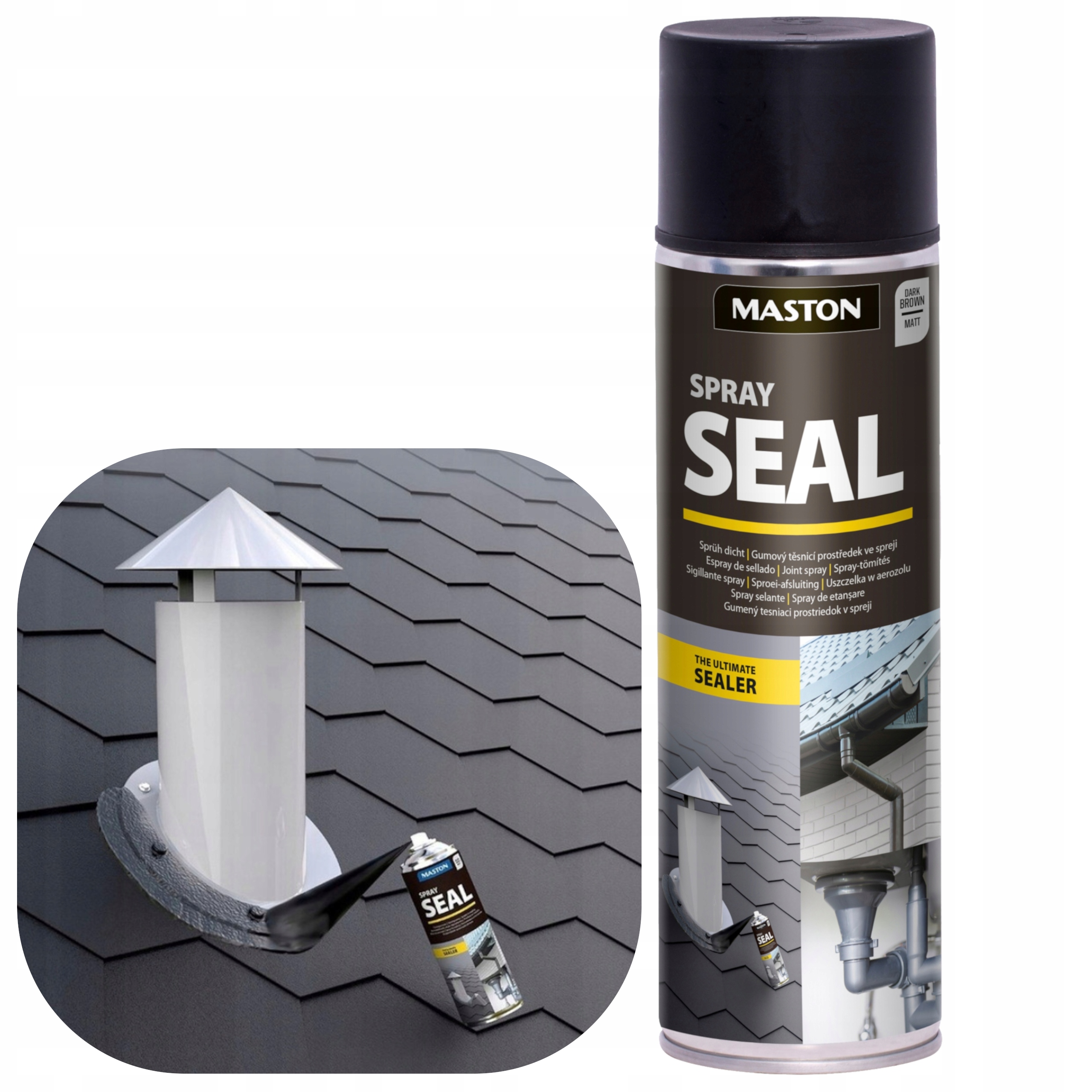 

Spray Seal uszczelniająca guma w spray Czarny