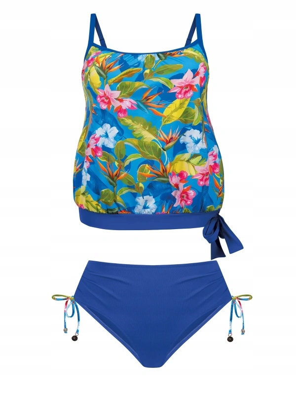 Tankini Feba modré F229/920 XL