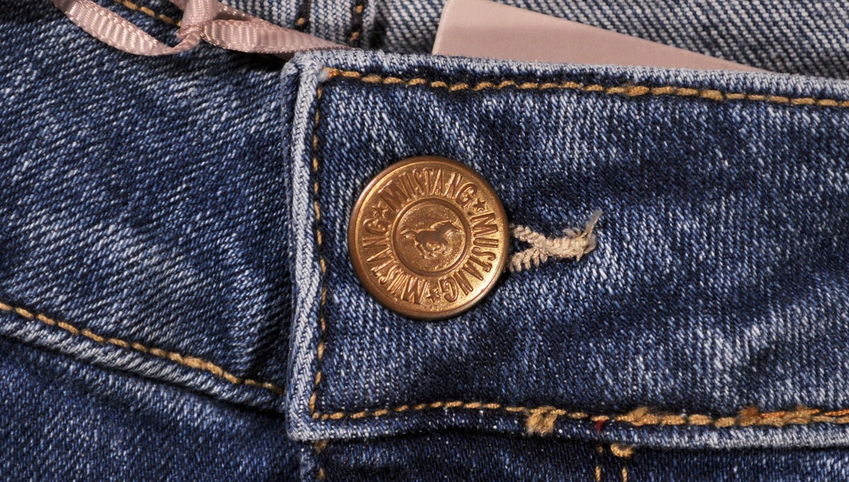 MUSTANG jeans REGULAR blue JASMIN SLIM _ W26 L34 Rozmiar 26/34