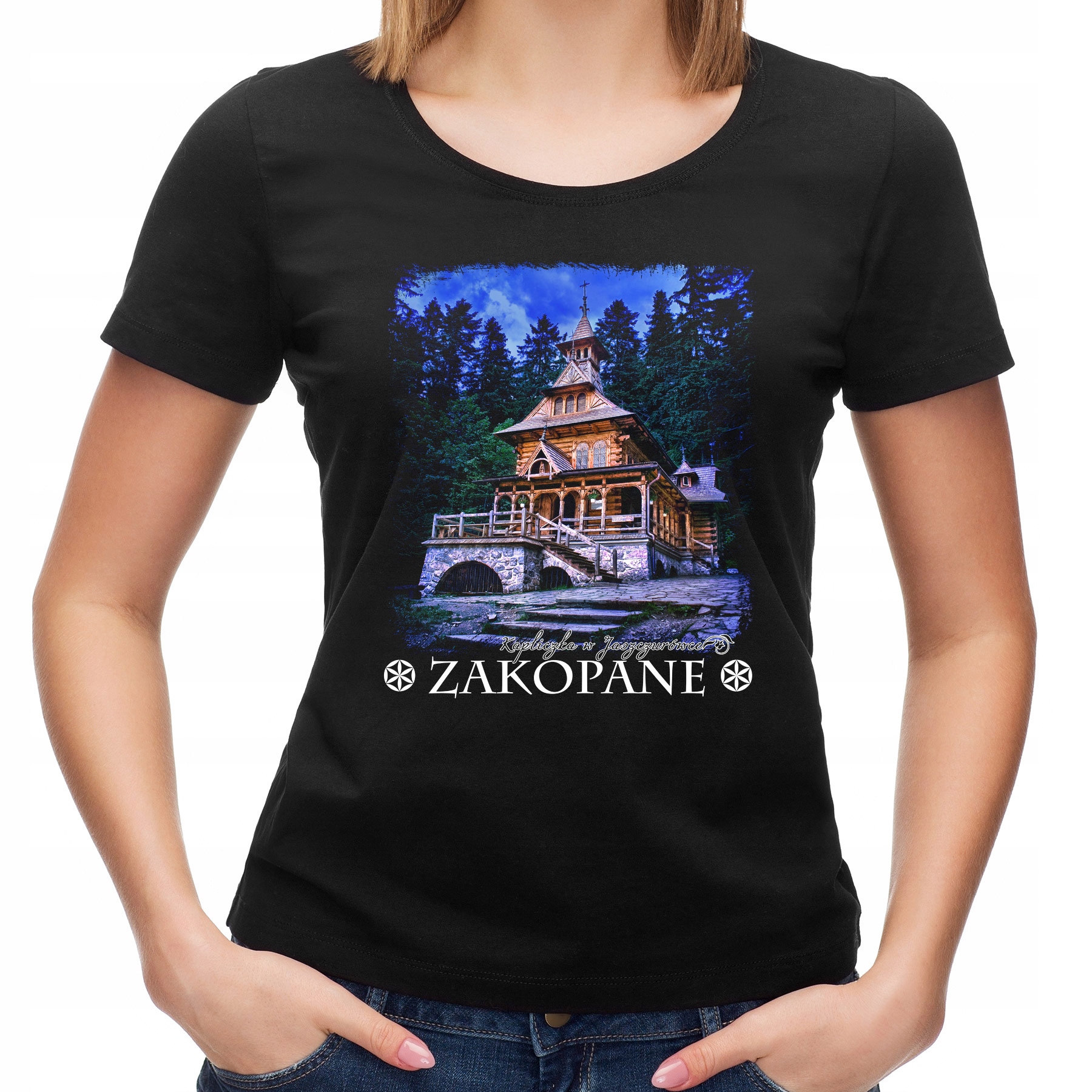 

Koszulka Zakopane Jaszczurówka (L):: M,: czarny