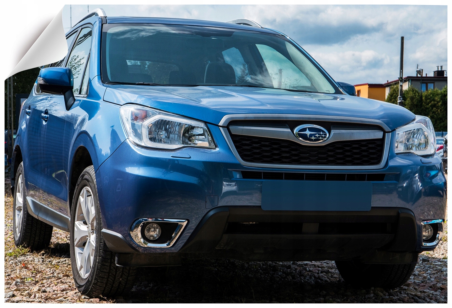 SUBARU FORESTER 13 OZDOBNE RAMKI HALOGENOW PRZOD EAN 2000000015002