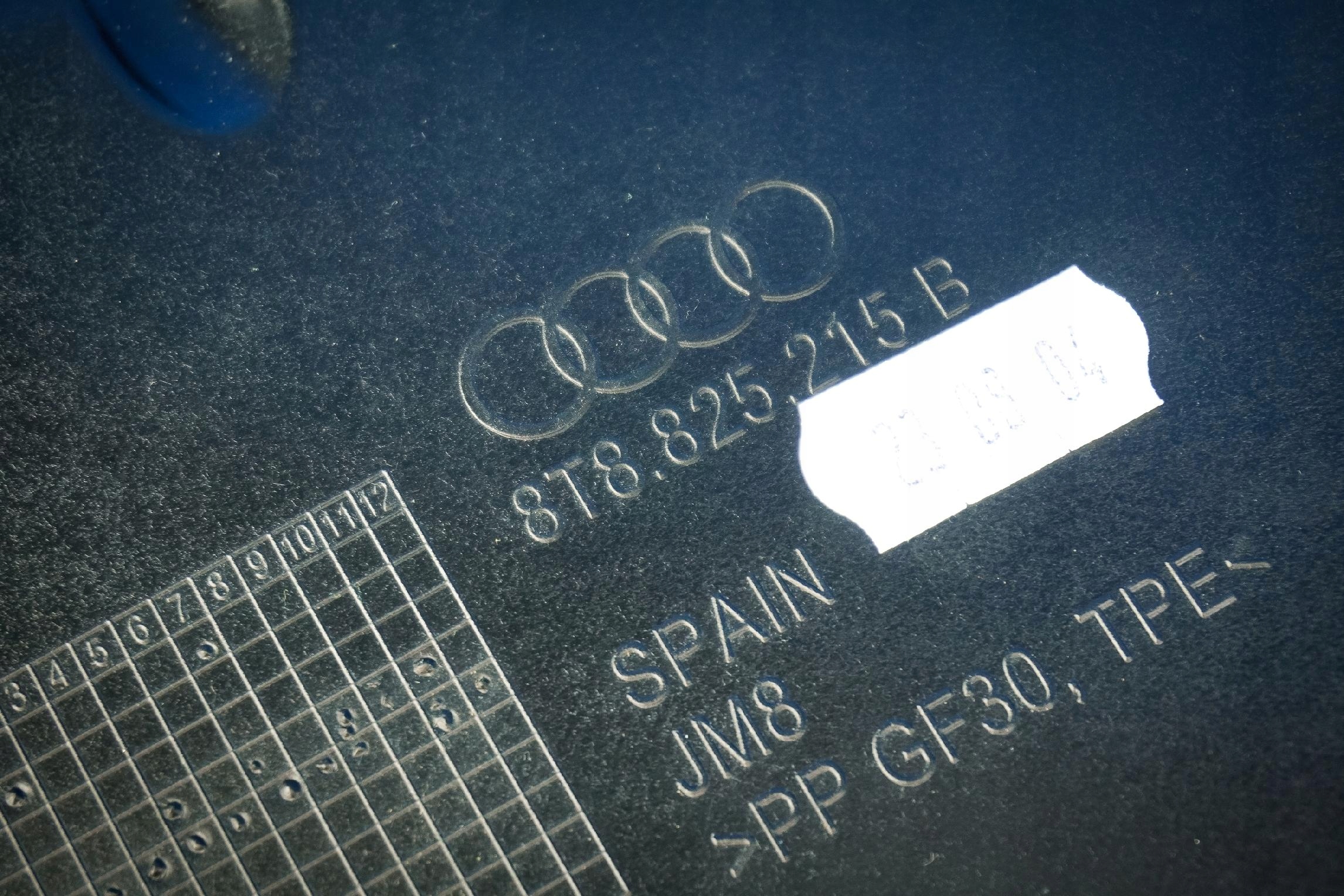 cover chassis left Audi A5 S5 Spb 8T8825215B