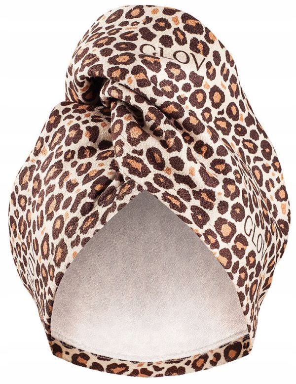 Glov Hair Wrap Měkký Turbaňový Gepard Na Vlasy