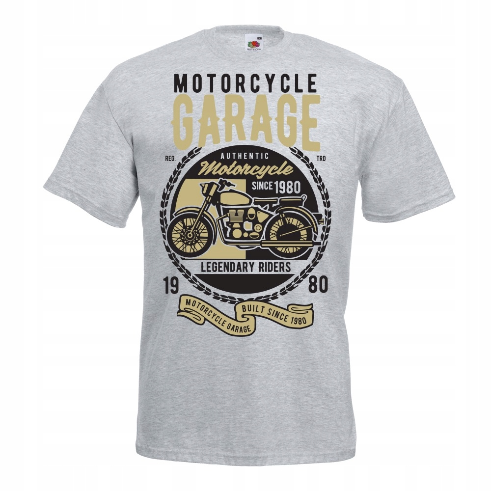 

Koszulka motocykl motor motocyklista kask XXL szar