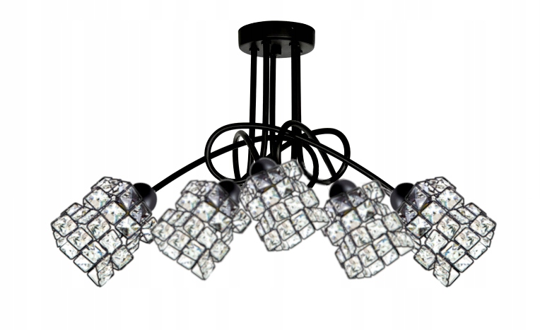 

Lampa Sufitowa,kryształki Do Salonu Spell 200W Led