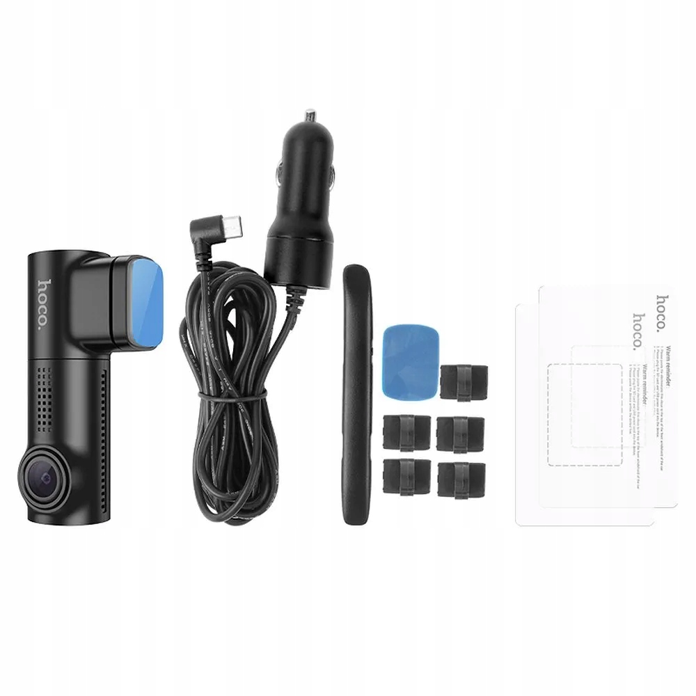 HOCO kamera samochodowa Driving DV1 czarna Marka Hoco