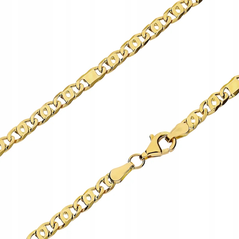 Fantazijní zlatý náhrdelník 585 s originální vazbou Tiger R50 jako dárek 11.46 g