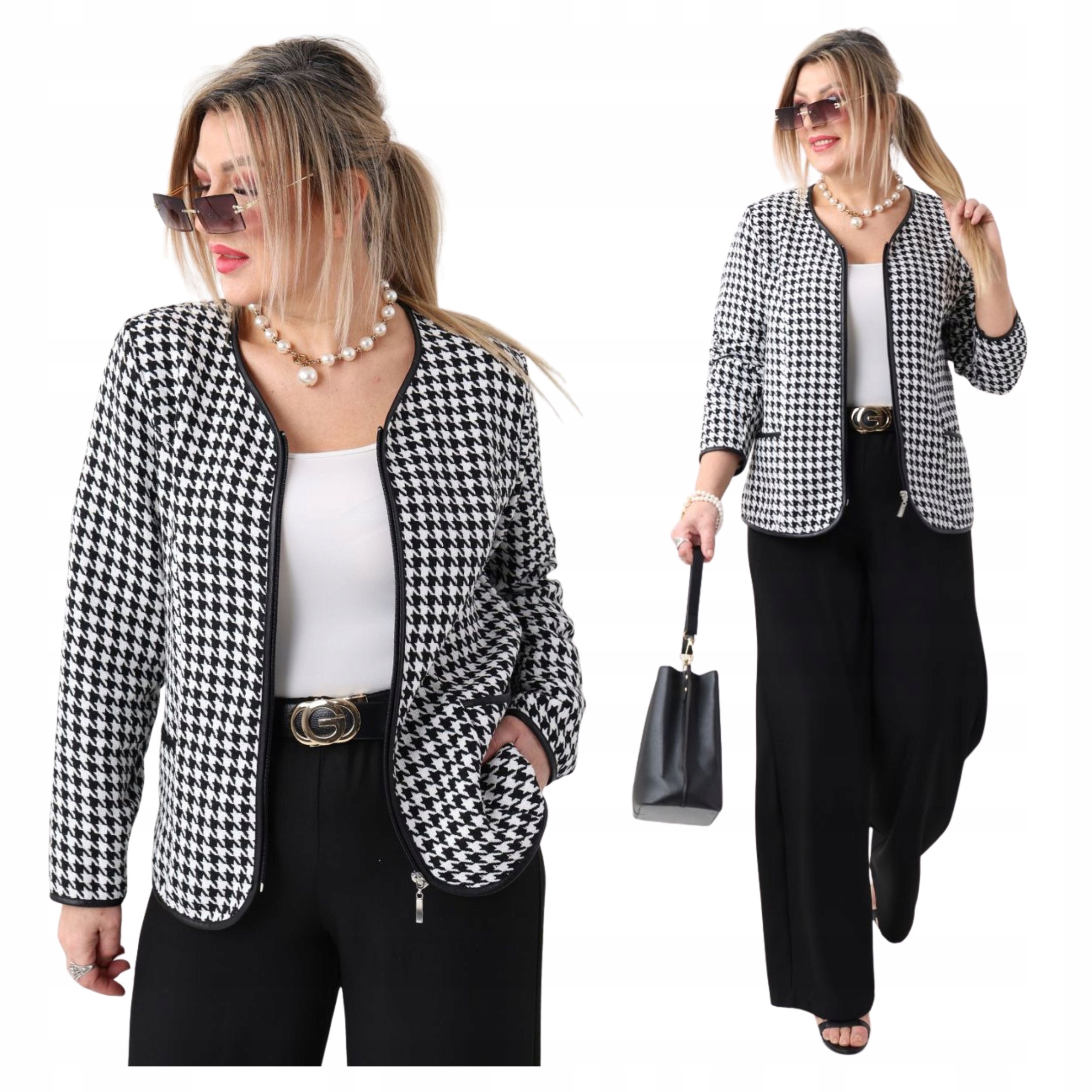 Modny żakiet damski marynarka Polski Producent duże rozmiary