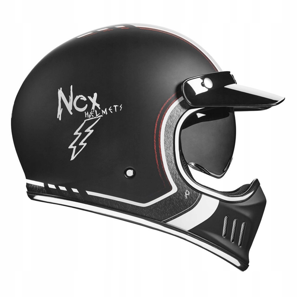 NOX PREMIUM 70's KASK MOTOCYKLOWY BLENDA SŁONECZNA