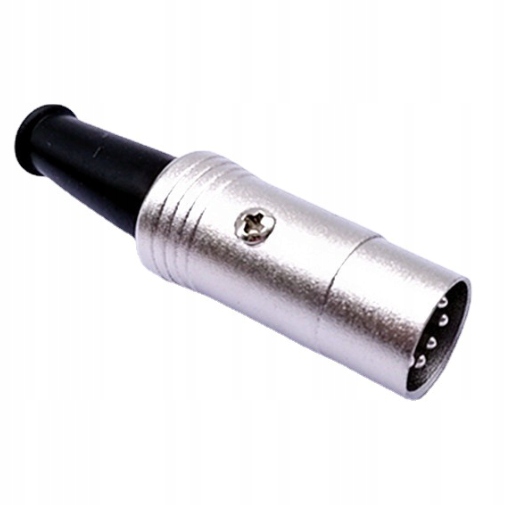 Wtyk AUDIO DIN-5 DIN5 metal