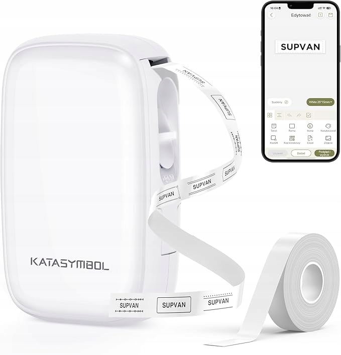 Supvan E16 – Przenośna Bluetooth Drukarka Etykiet
