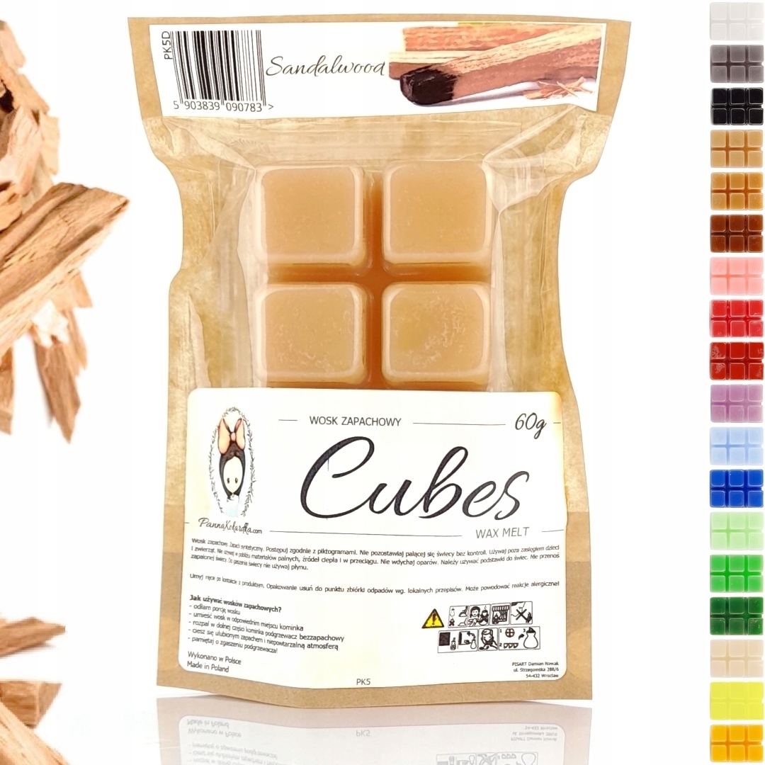 

PK5D Wosk zapachowy do kominka Sandałowy drzewo 60