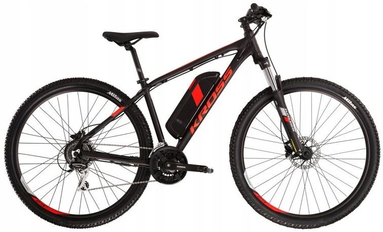 Rower elektryczny Kross Hexagon Boost 1.0 522 29 M(19'') czarny mat