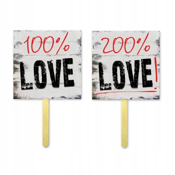 

Tabliczki do zdjęć, Fotobudki, 2 szt. Wesele