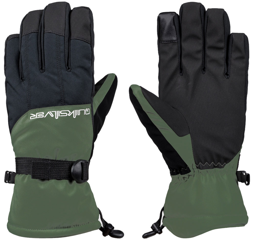Męskie rękawice narciarskie i snowboardowe Quiksilver Mission Technical Snow Gloves S