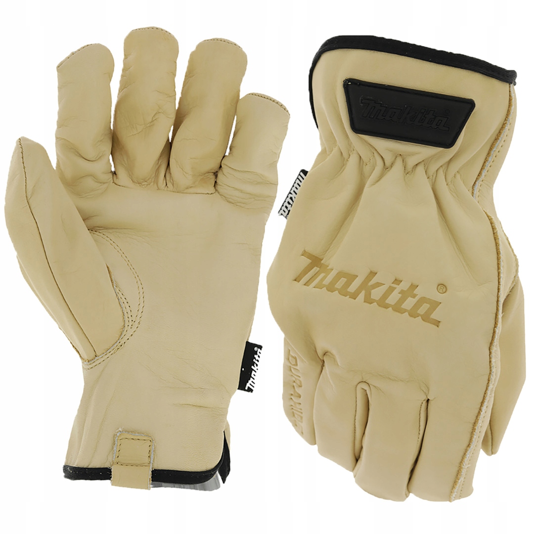 Skórzane rękawice robocze ochronne Bhp 9-L Makita P-84632