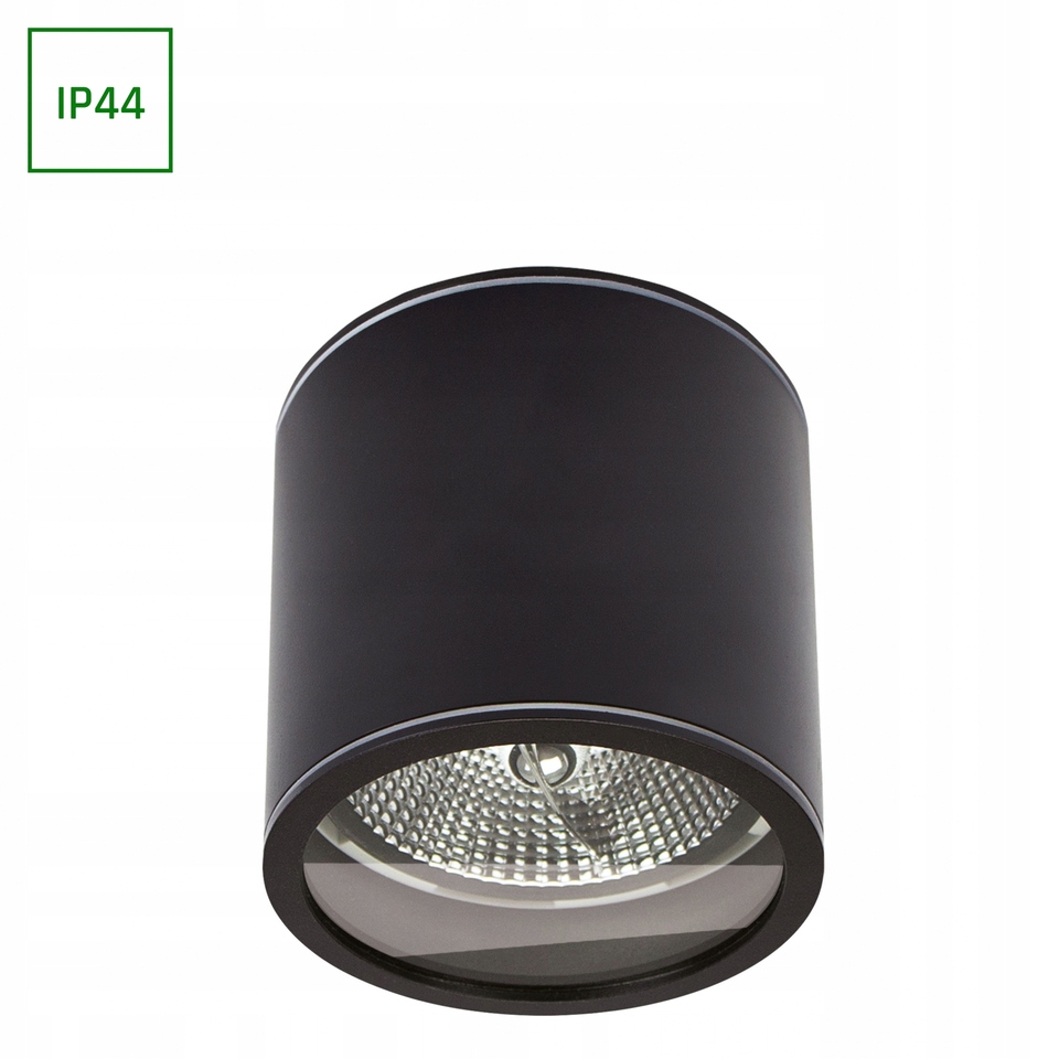Chloe AR111 Nástěnná GU10 250V IP44 Černá