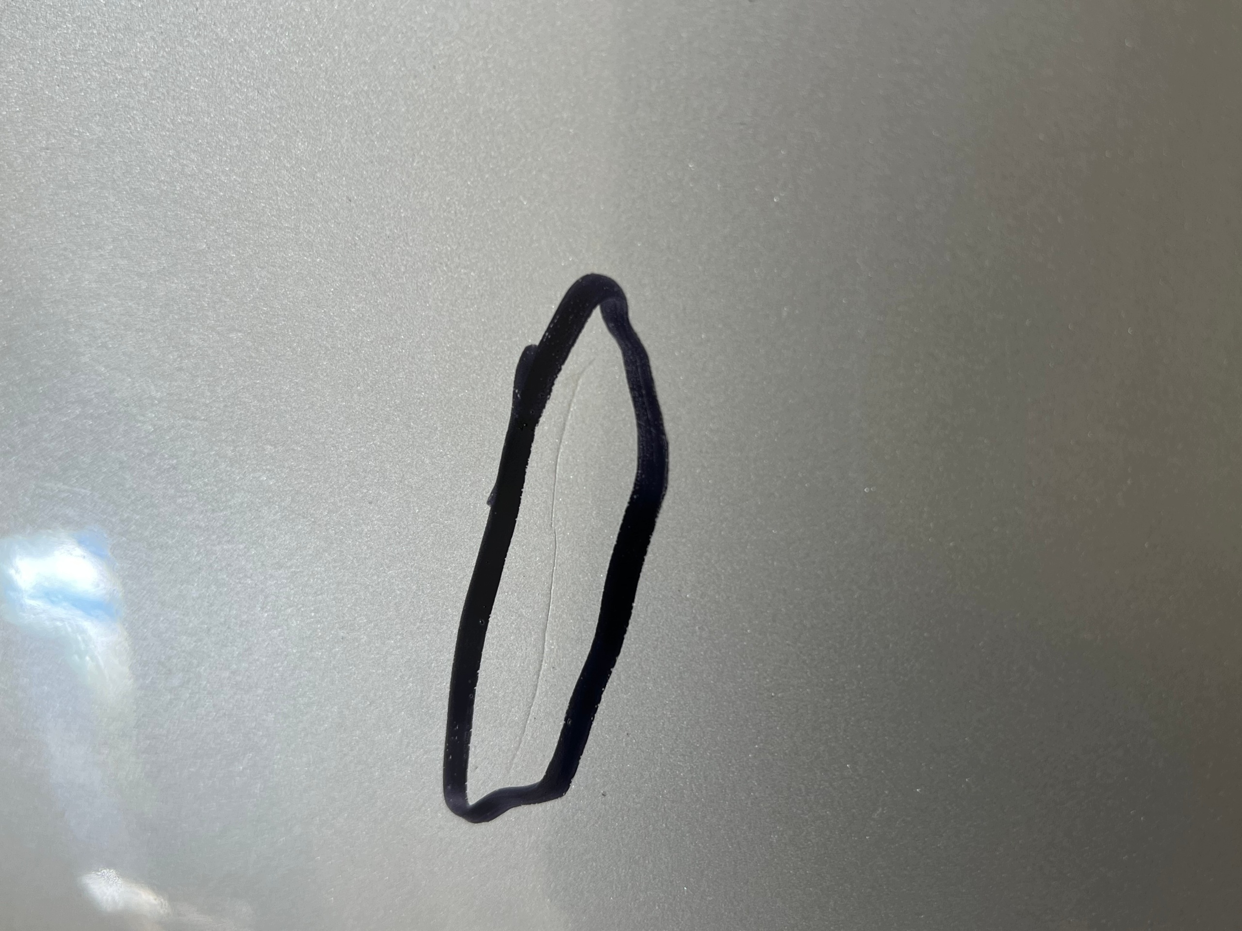 MERCEDES B-class W246 fender right front paint 761