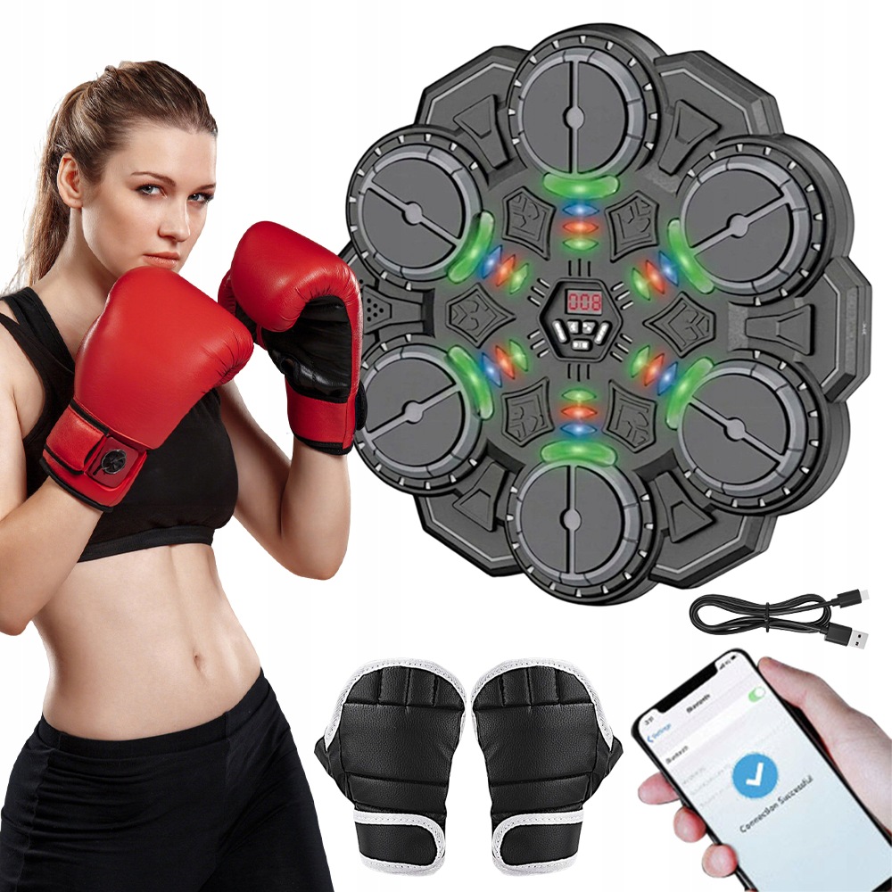 Boxovací Stroj S Hudbou Inteligentní Bluetooth Trénink Agility Dárky