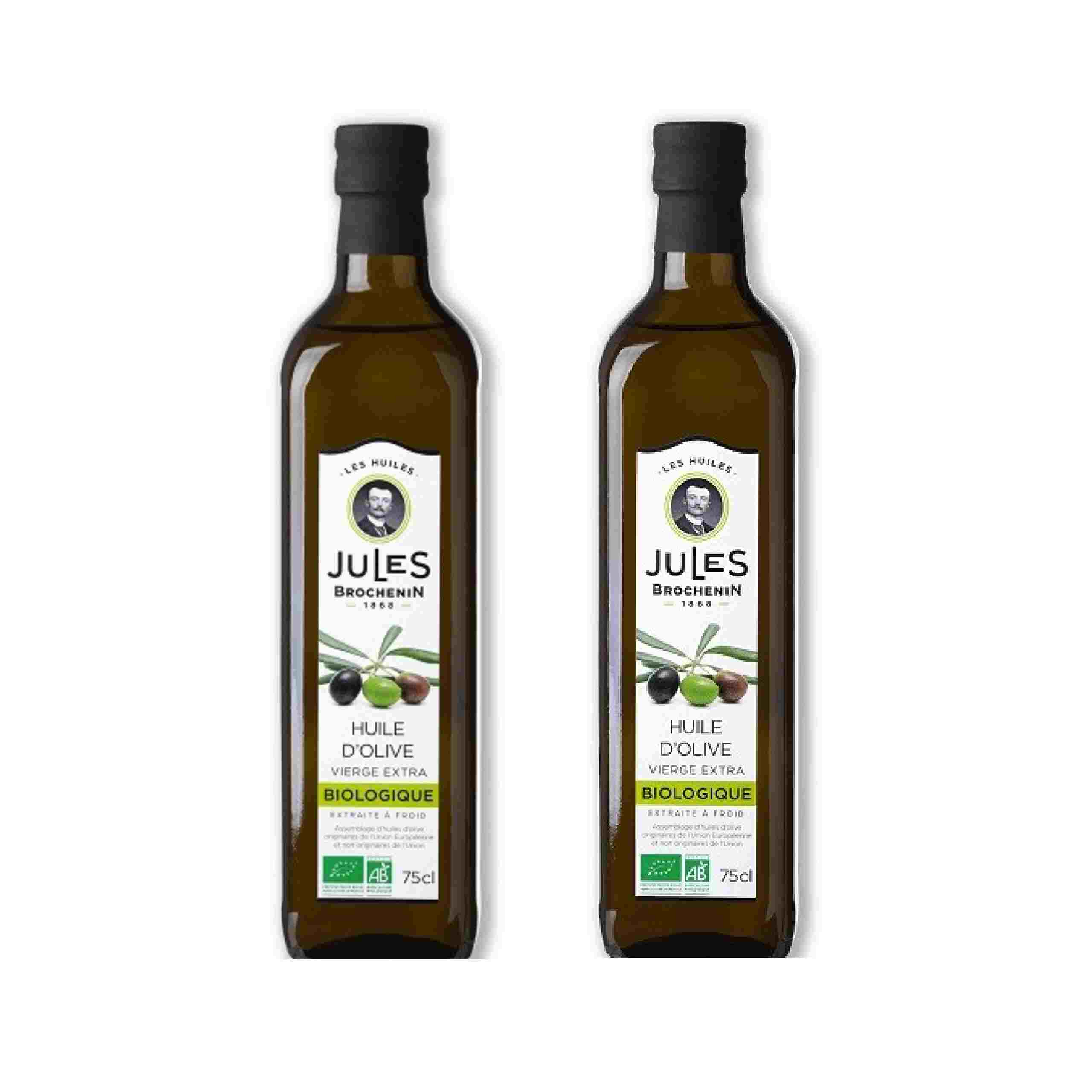 2x Oliwa Z Oliwek Extra Virgin Bio 750 ml Jules Brochenin