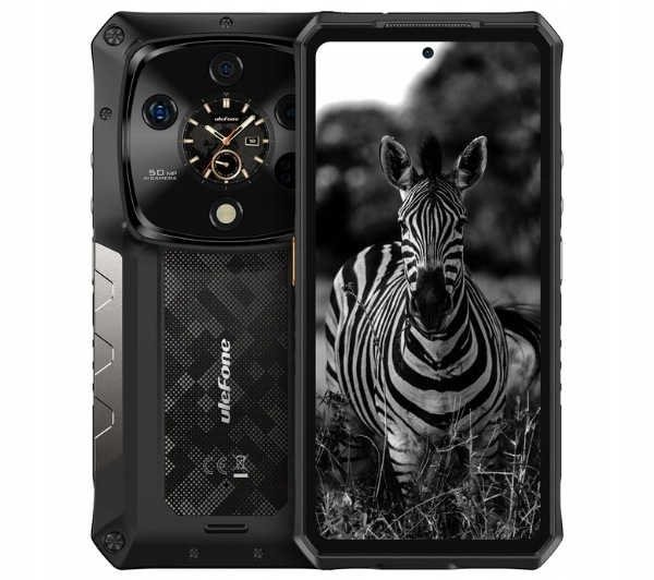 Smartfon uleFone Armor 28 Ultra 16/1TB 5G Amoled 10600mAh 120Hz Nfc Czarny