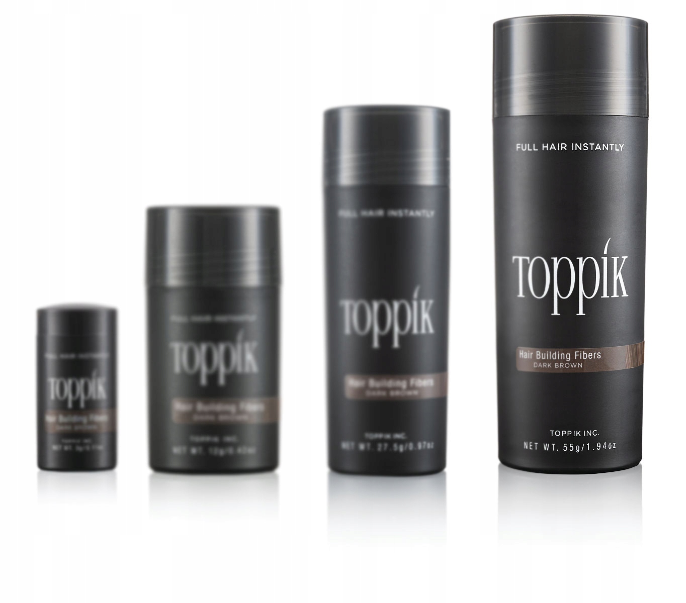 Originální Toppik 55 g Mikrovlákno Zahušťování vzácných vláken – Distributor Pl