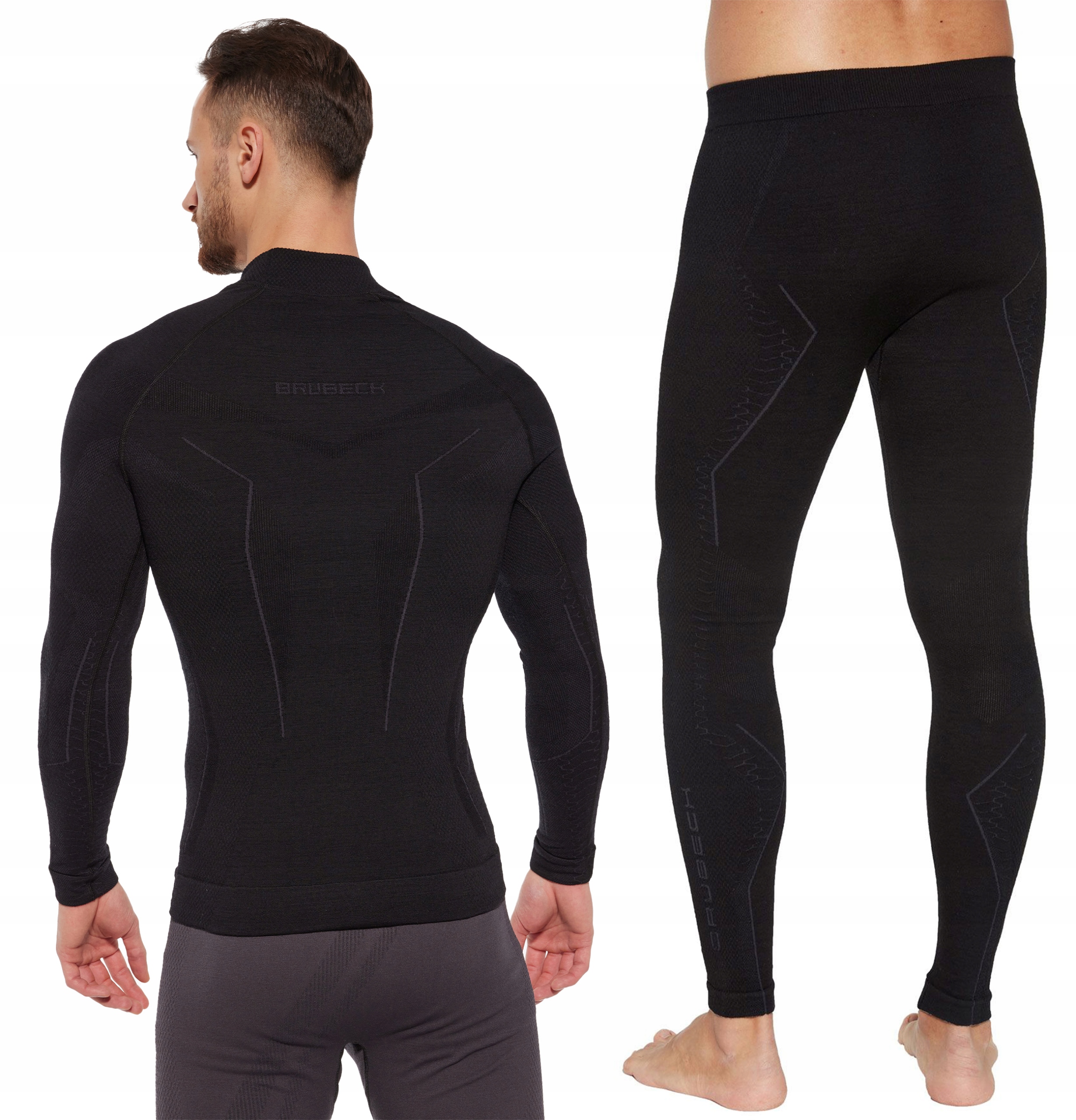 BIELIZNA TERMICZNA MĘSKA BRUBECK EXTREME WOOL MERINO KOMPLET BLUZA SPODNIE EAN (GTIN) 5903260845921