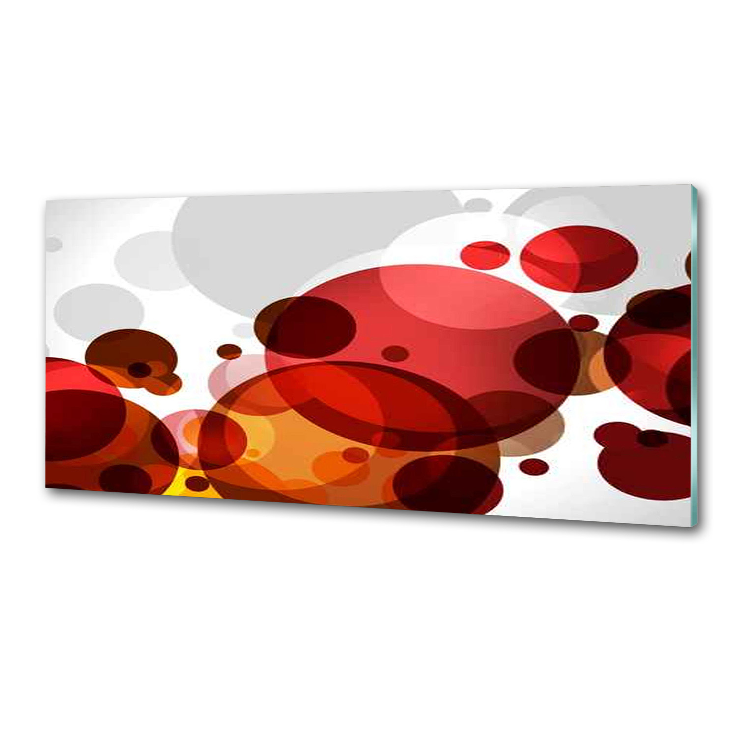 Panel do kuchyne Abstraktné koleso 125 x 50 cm Lepidlo