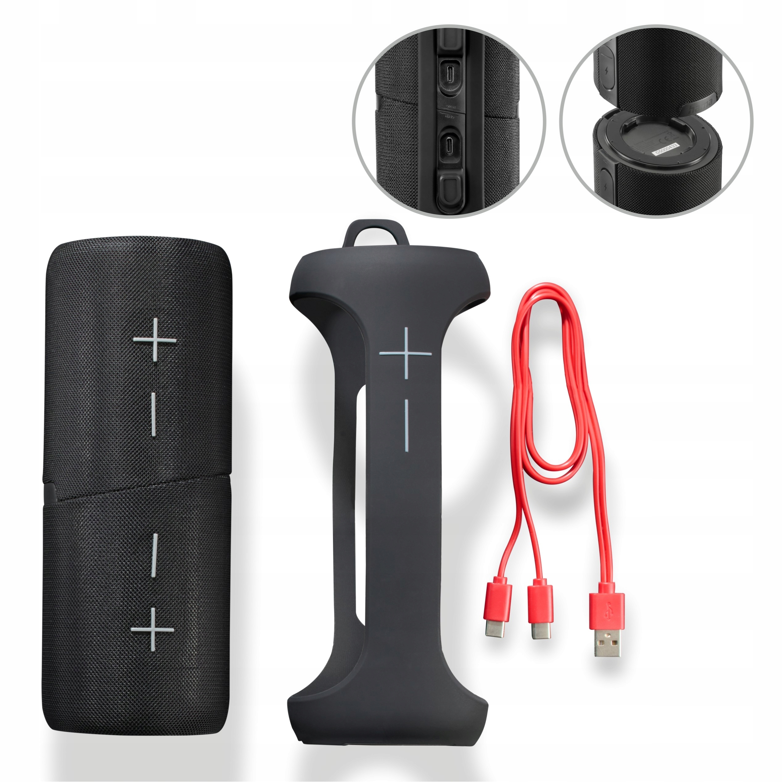 Hama Głośnik Mobilny Bluetooth Twin 4.0 Podwójny Stereo Przenośny