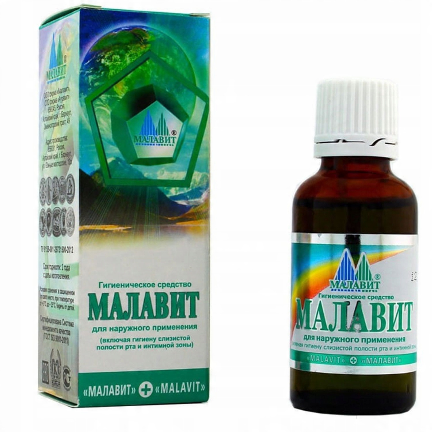 

Malavit 50 ml Trądzik Higiena Intymna Podrażnienia