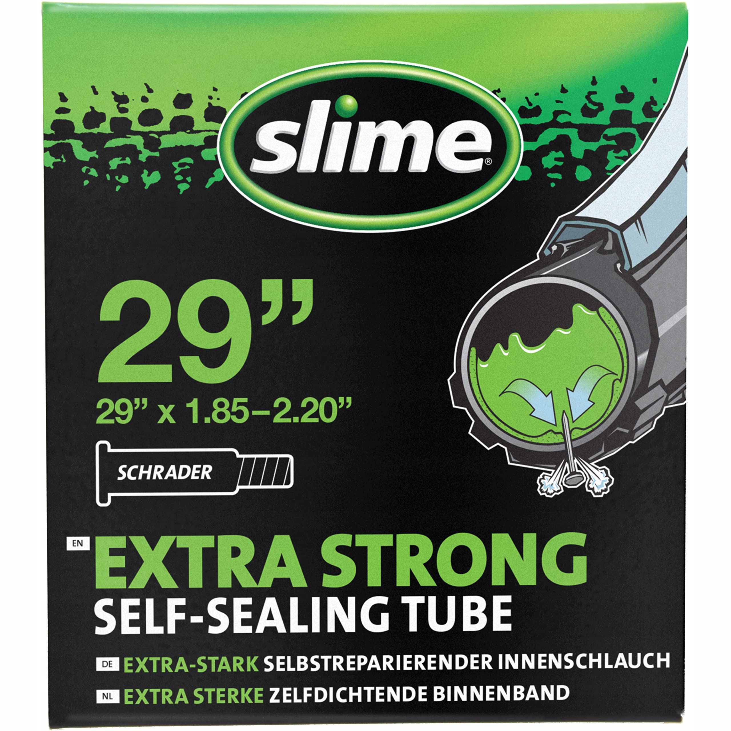 Slime dętka antyprzebiciowa 28x1,75 29x2,1 29x2,25