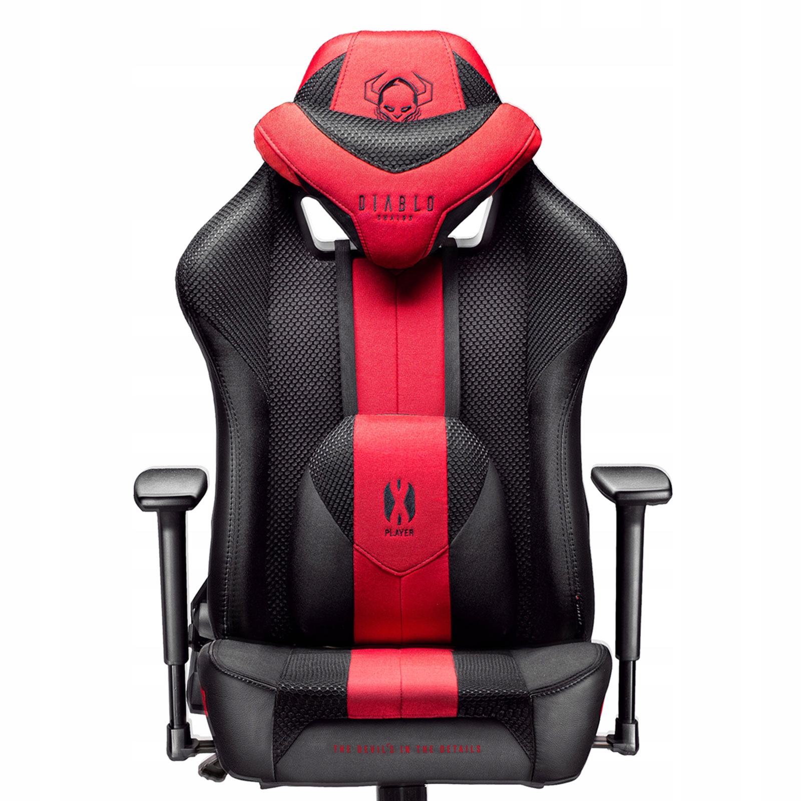 

Materiałowy Fotel gamingowy Diablo X-player