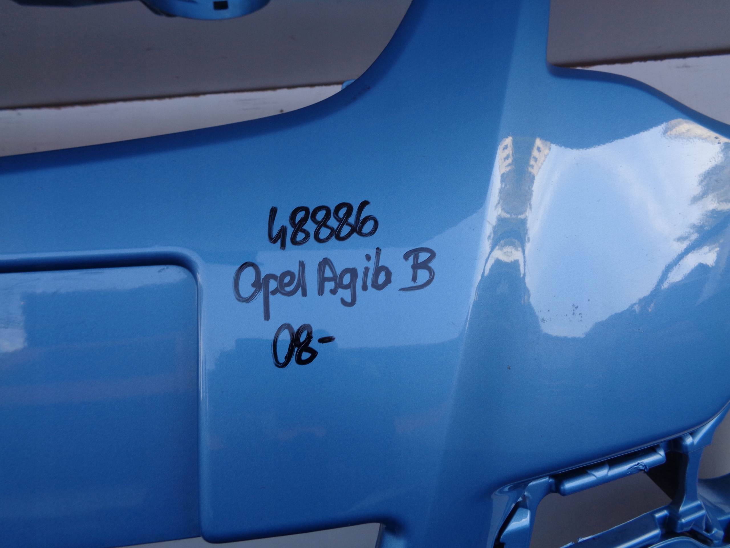 front bumper OPEL AGILA B 08- NR 48886