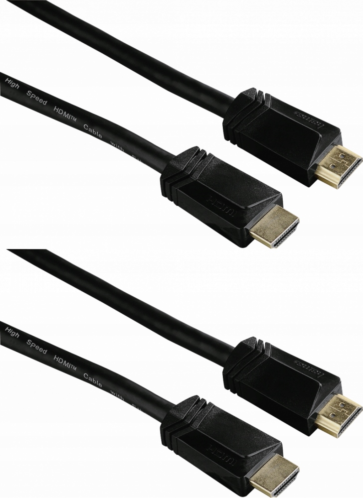 

Kabel Hdmi 2.1 Hama Techline 8K 1m czarny x2