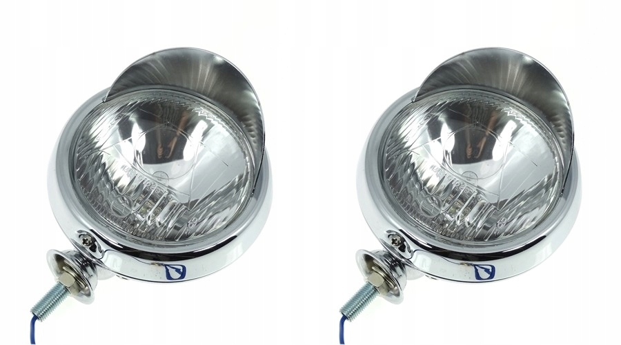 XAN125 2X, - ХРОМИРОВАННЫЕ ЛАМПЫ LIGHTBARY С КОЗЫРЬКОМ ПОЛНЫЙ КОМПЛЕКТ