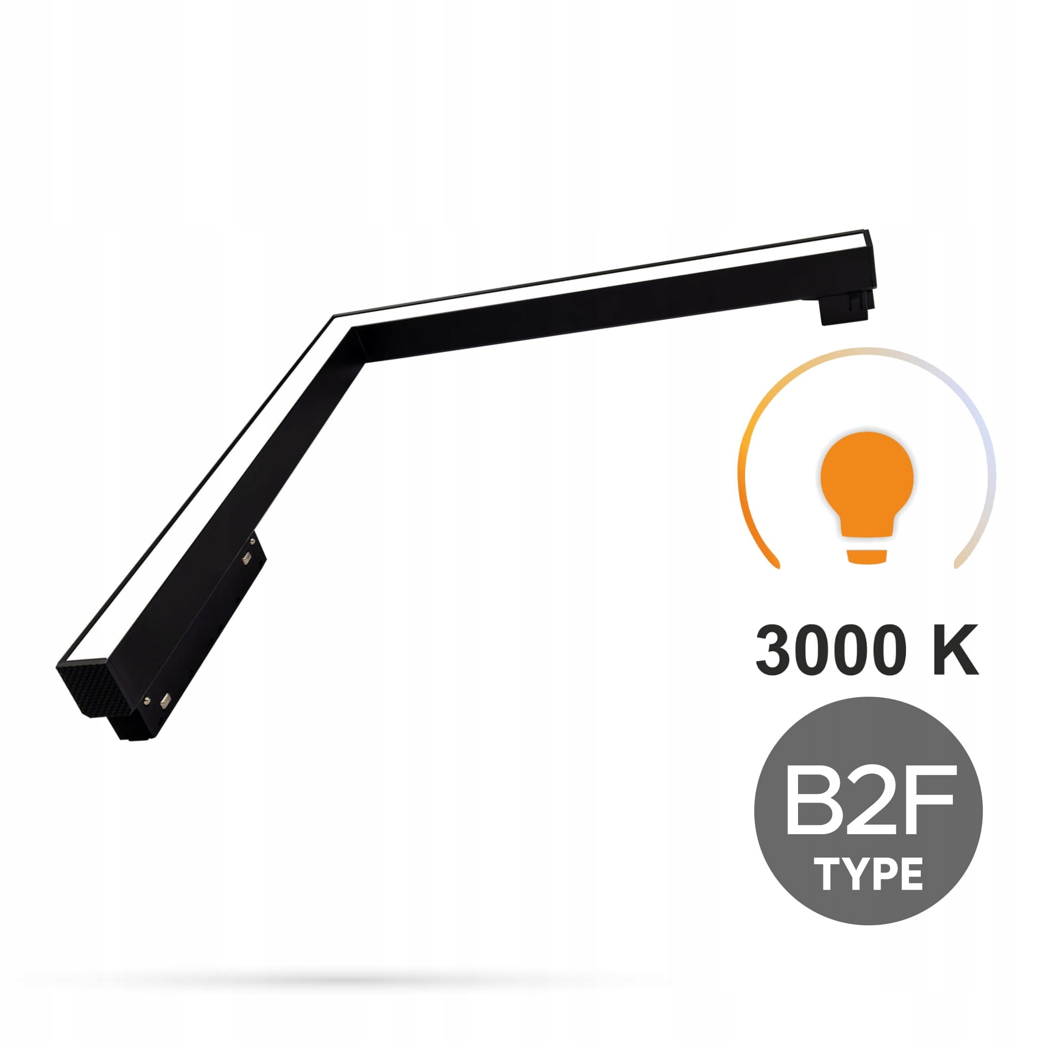 Úhlový reflektor Led 16W 3000K teplý typ B2F Smart Track 48VDC